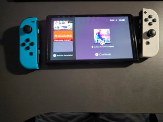 Nintendo Switch OLED Azul y Blanco