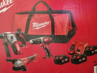 Kit Herramientas Milwaukee 3 Piezas Nuevo