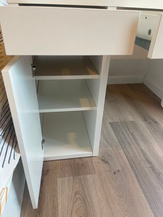 Escritorio IKEA MICKE blanco, 105x50cm