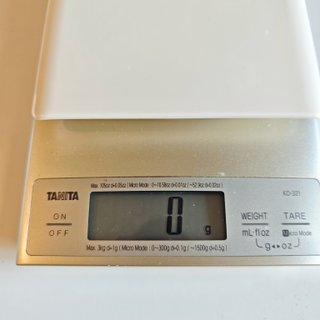 Báscula de precisión Tanita KD-321