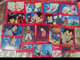 Lote Cartas Dragon Ball Z Serie 4 Roja