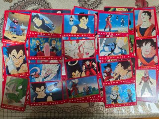 Lote Cartas Dragon Ball Z Serie 4 Roja