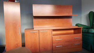 Mueble de salón de madera