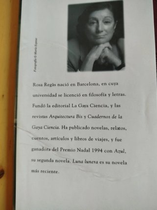 Novela autobiográfica Luna Lunera de Rosa Regàs