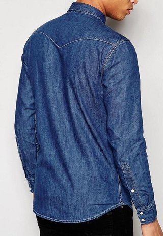 Camisa Vaquera Azul