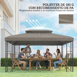 Techo de reemplazo para toldo 4x3m
