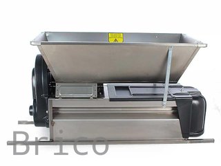 Despalilladora Inox Motor Eléctrico - 0,75 kW - 1500 kg/h - 90x50 cm - Grifo