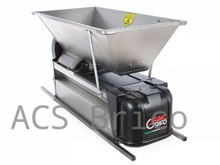 Despalilladora Inox Motor Eléctrico - 0,75 kW - 1500 kg/h - 90x50 cm - Grifo