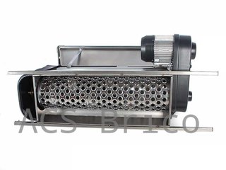 Despalilladora Inox Motor Eléctrico - 0,75 kW - 1500 kg/h - 90x50 cm - Grifo