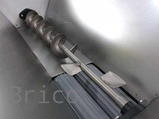 Despalilladora Inox Motor Eléctrico - 0,75 kW - 1500 kg/h - 90x50 cm - Grifo
