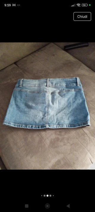 Minigonna Benetton Jeans tg M