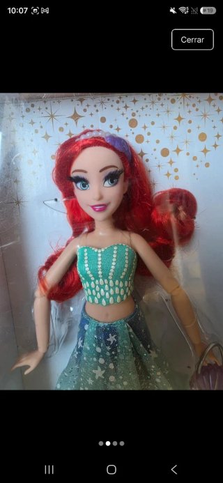 Muñeca Ariel Disney Style Series sin abrir