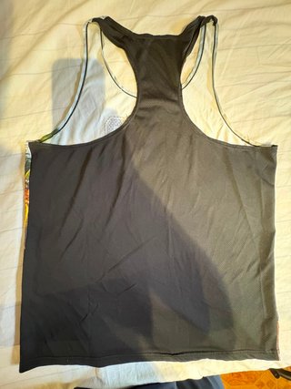 Camiseta deportiva tirantes palmeras
