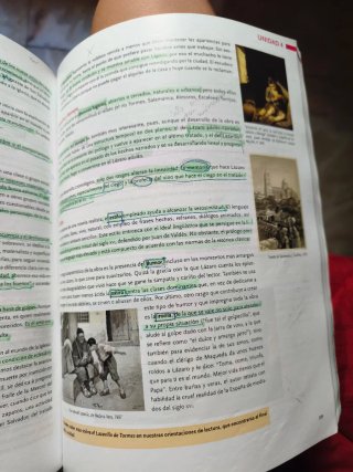 Lengua castellana y literatura, 1 BACH