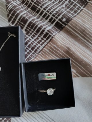 Conjunto Time Road: Collar, Pendientes y Anillo