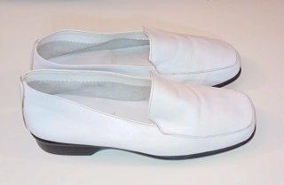 Mocasines Aerosoles Piel Mujer Blancos