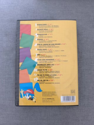DVD Karaoke CANTAFACIL 12 Canciones