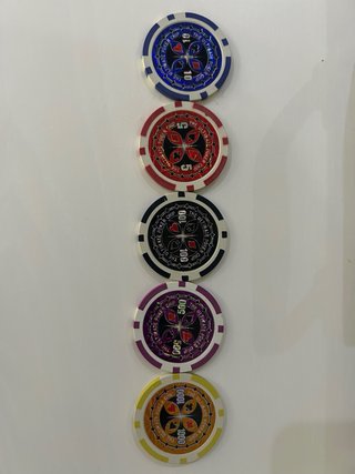 Maletín Póker 500 Fichas