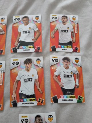 Cromos Adrenalyn 25-26 Valencia
