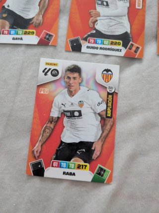 Cromos Adrenalyn 25-26 Valencia