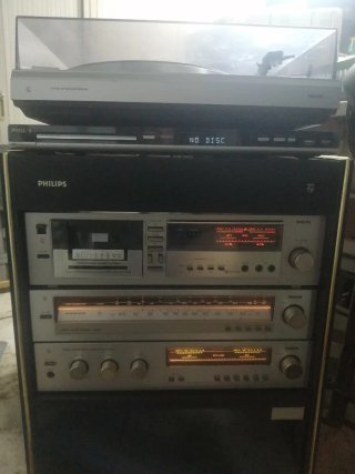 Sistema audio vintage Philips