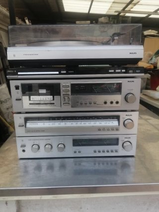 Sistema audio vintage Philips