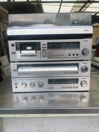 Sistema audio vintage Philips