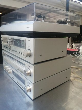Sistema audio vintage Philips