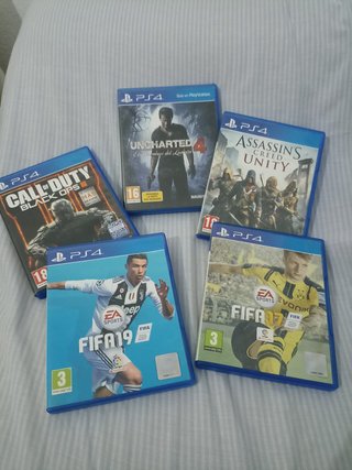 Pack juegos PS4