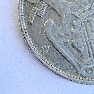 Lote 8 monedas 25 pesetas 1957 Franco 8 estrellas