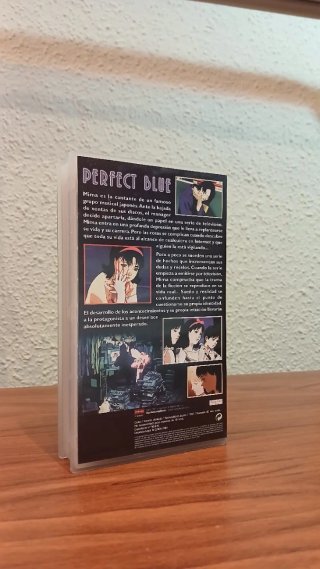 Cinta VHS Perfect Blue Anime Terror