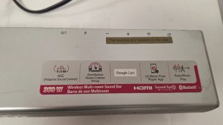 Barra de Sonido LG SH7 con Subwoofer Inalámbrico