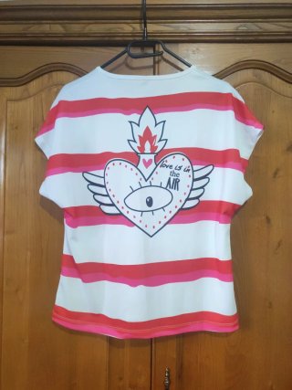 Camiseta Pitbull Rayas Talla S
