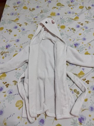 Bata unicornio infantil invierno talla 110-116cm