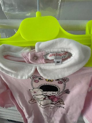 Tutina bimba rosa con orsetto scatola 67