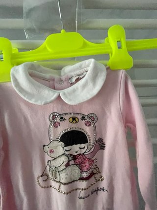 Tutina bimba rosa con orsetto scatola 67