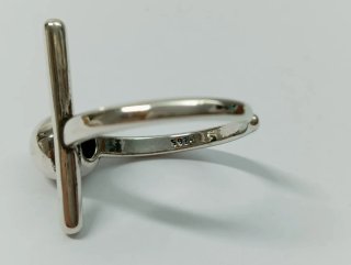 Anillo Plata 925 Diseño Minimalista