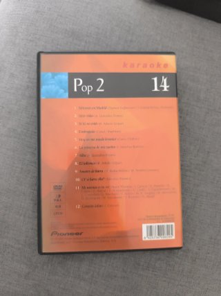 DVD Karaoke Pop 2 - 14 Éxitos