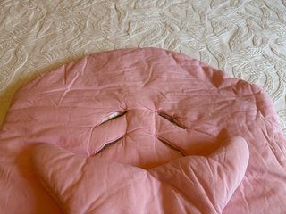 Saco bebé tiburón rosa Baby Bites