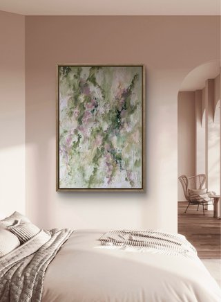 Calma. Cuadro abstracto Grande (100x70 cm)