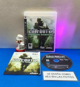 JUEGO PS3 CALL OF DUTY 4 MODERN WARFARE