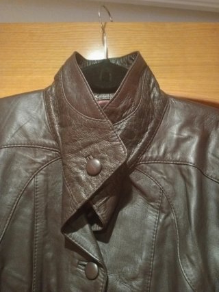 Chaquetas de Piel Marrón lote de 19 prendas