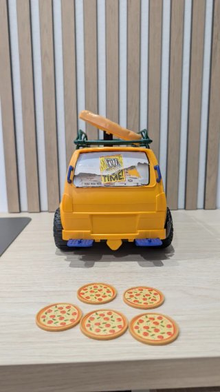 Furgoneta Pizza Van Tortugas Ninja