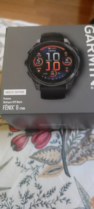 Reloj Garmin Fenix 8 Negro+Correa ultrafit Garmin