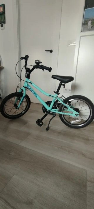 Bicicleta Sawyer 16 color turquesa