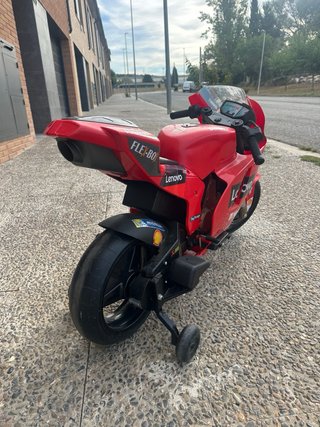 Moto Eléctrica Ducati Infantil Roja