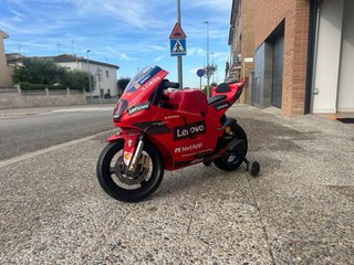 Moto Eléctrica Ducati Infantil Roja