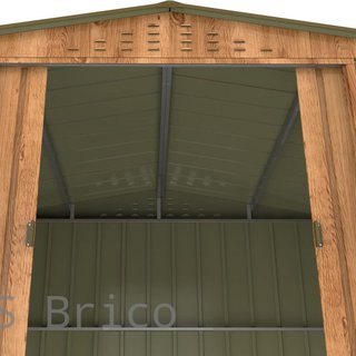 Caseta Metálica Top Hércules 233x321x209 cm - Duramax