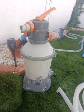 Depuradora flowclear de arena para piscina
