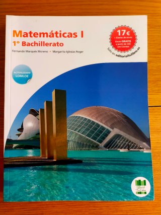 Libro de texto matemáticas 1